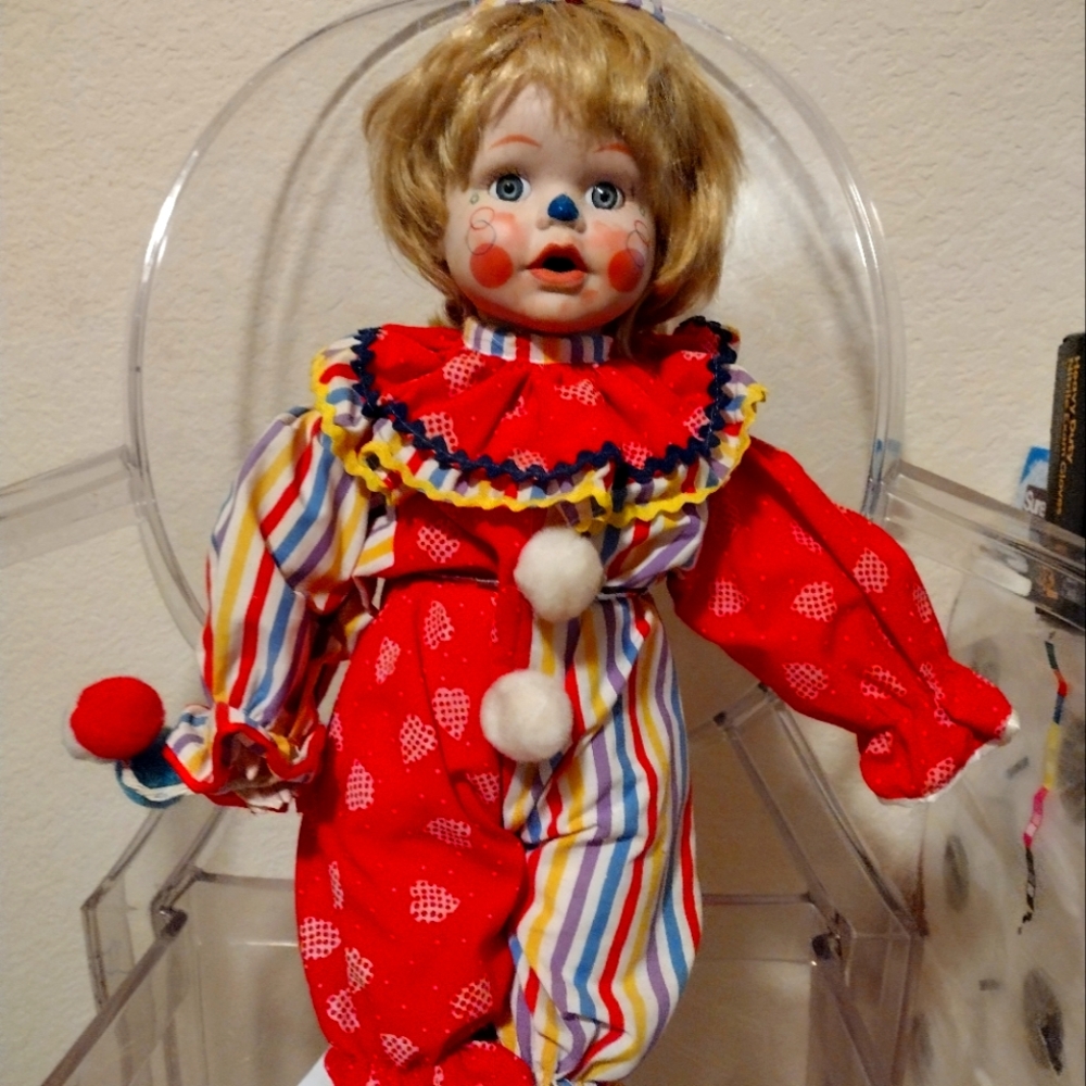 Colorful Clown Doll for Kids